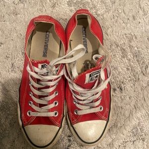 Red converse
